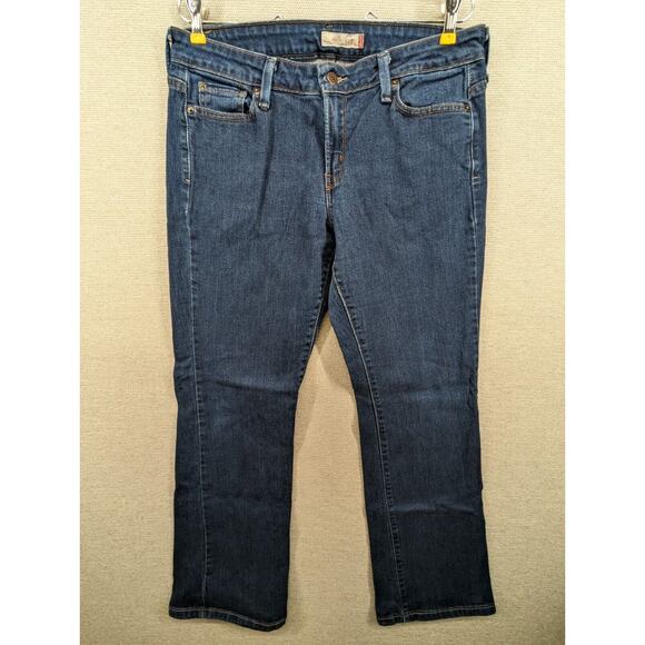 Levi's 345 Blue Jeans Size 12 Medium Low Boot Cut -0424B182 - Picture 1 of 10